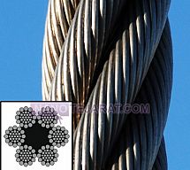 31*6 Wire rope